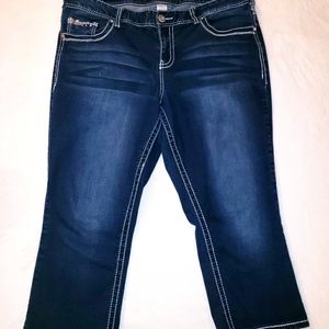 Maurices Plus size crop jeans